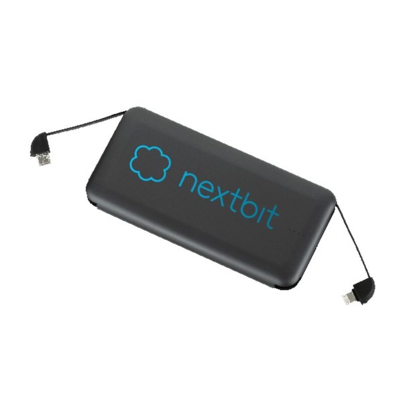 Volt UL Listed 10000 mAh Built-in Cable Powerbank - 5