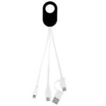 "WEBER" 5-in-1 Cell Phone Charging Cable with Carabiner Clip - 1