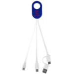 "WEBER" 5-in-1 Cell Phone Charging Cable with Carabiner Clip - 2