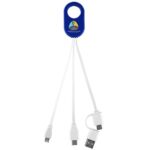 "WEBER" 5-in-1 Cell Phone Charging Cable with Carabiner Clip - 5