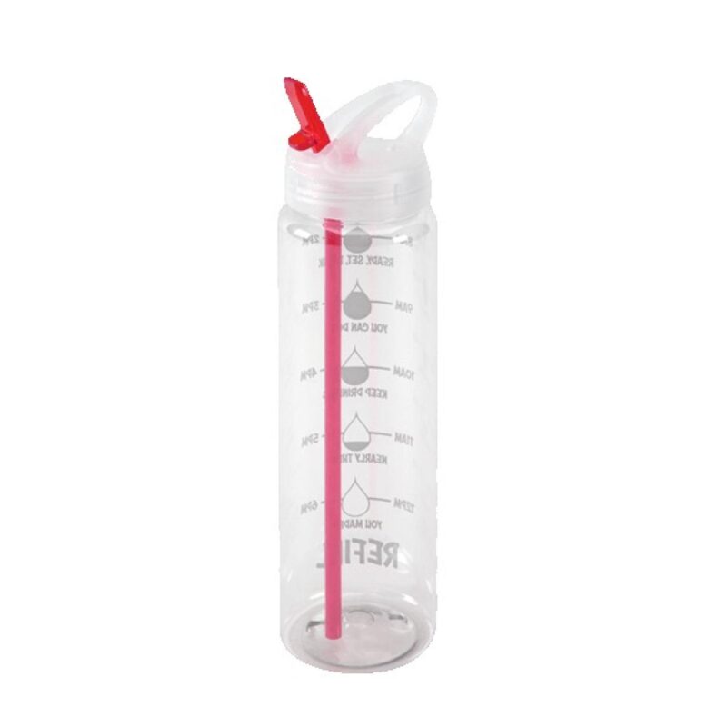 Water Bottle with Flip Up Spout & Hydration Mark - 32 Oz. - 1