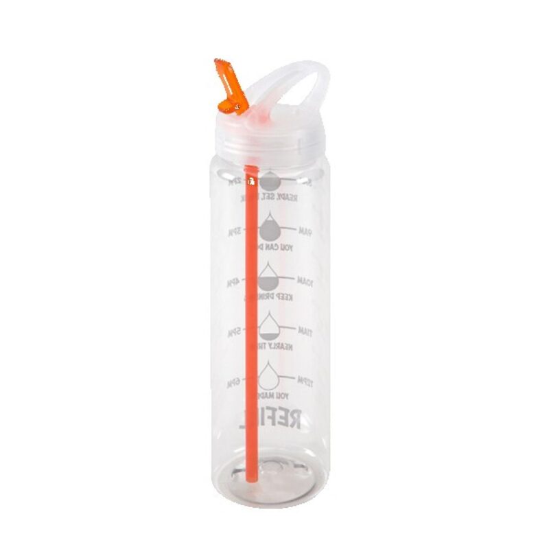 Water Bottle with Flip Up Spout & Hydration Mark - 32 Oz. - 4