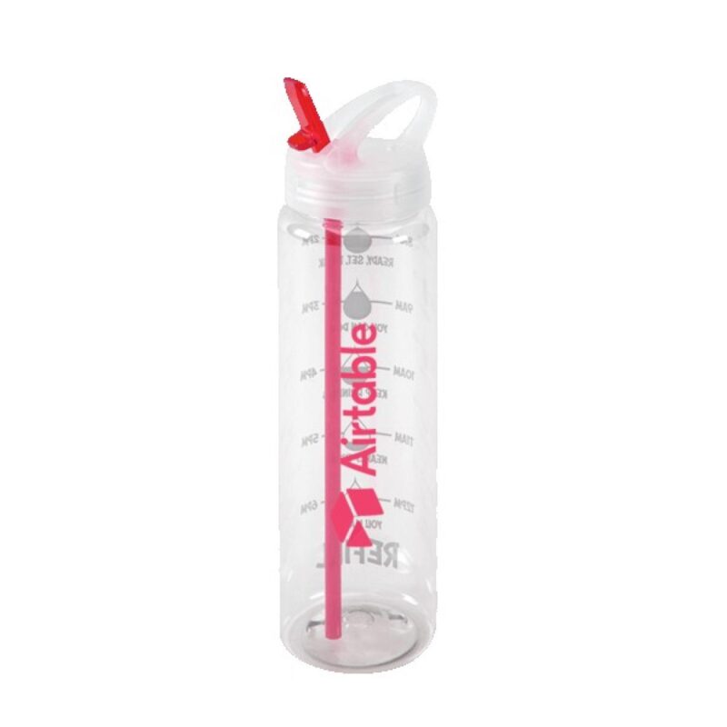 Water Bottle with Flip Up Spout & Hydration Mark - 32 Oz. - 7