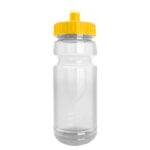 Wheely 24oz Transparent Bike Bottle w/Push-Pull Lid - 1