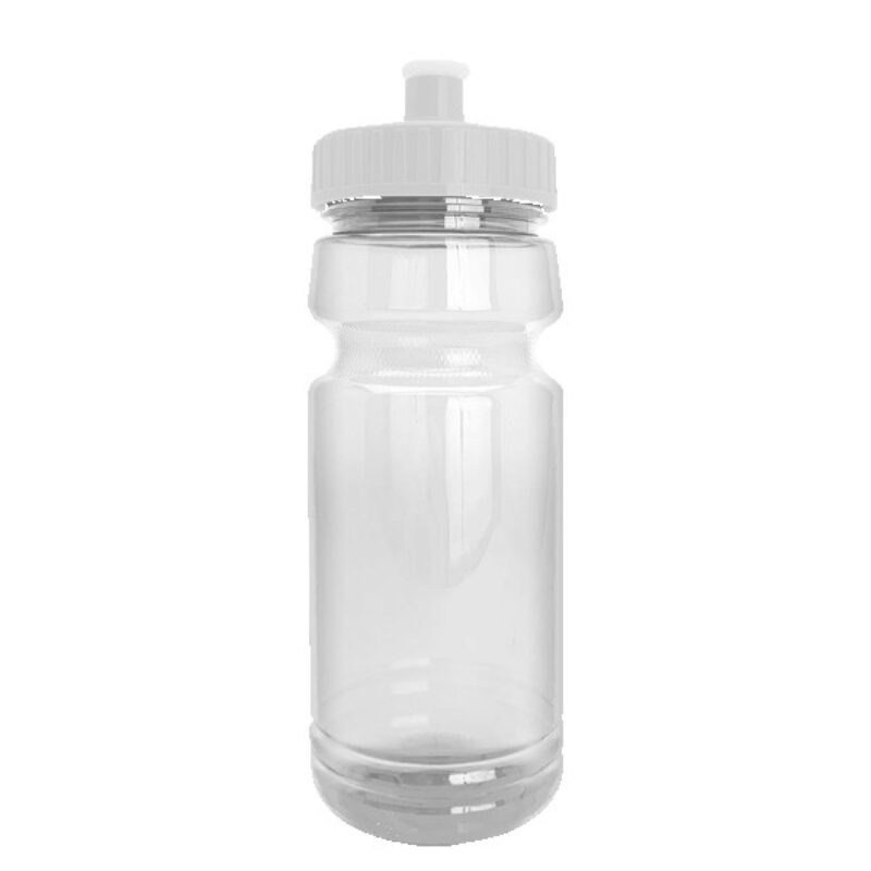 Wheely 24oz Transparent Bike Bottle w/Push-Pull Lid - 2