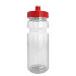 Wheely 24oz Transparent Bike Bottle w/Push-Pull Lid - 4