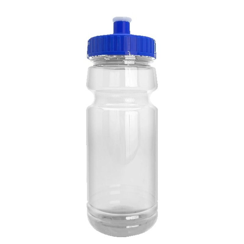 Wheely 24oz Transparent Bike Bottle w/Push-Pull Lid - 5