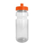 Wheely 24oz Transparent Bike Bottle w/Push-Pull Lid - 8