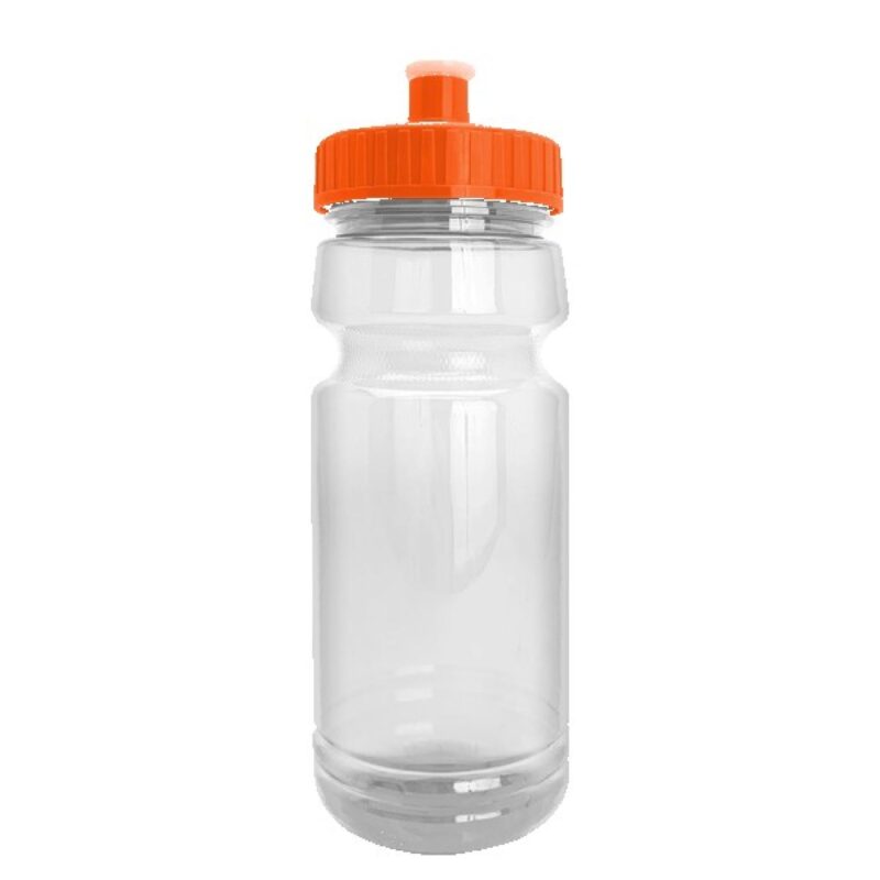Wheely 24oz Transparent Bike Bottle w/Push-Pull Lid - 8