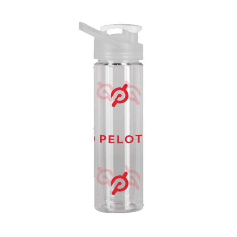 YUMA 25 oz. Clear Freedom Bottle with Guzzler Lid - 2