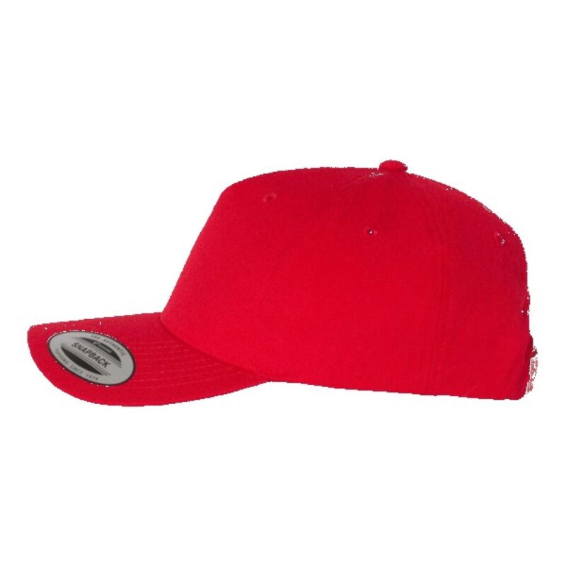 Yupoong 5789M 5-Panel Wool Blend Cap - 1
