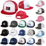 Yupoong 6006 5-Panel Flat Bill Trucker Cap