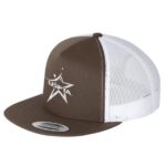 Yupoong 6006 5-Panel Flat Bill Trucker Cap - 6
