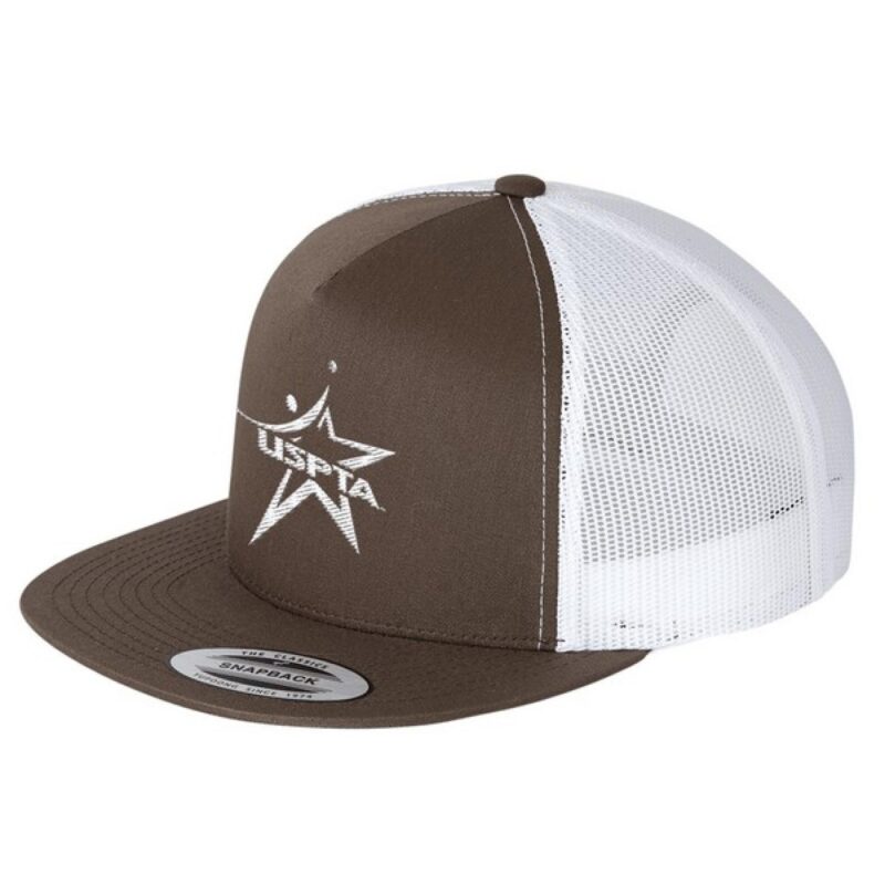 Yupoong 6006 5-Panel Flat Bill Trucker Cap - 6