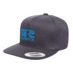 Yupoong 6007 Five Panel Flat Bill Cap - 9