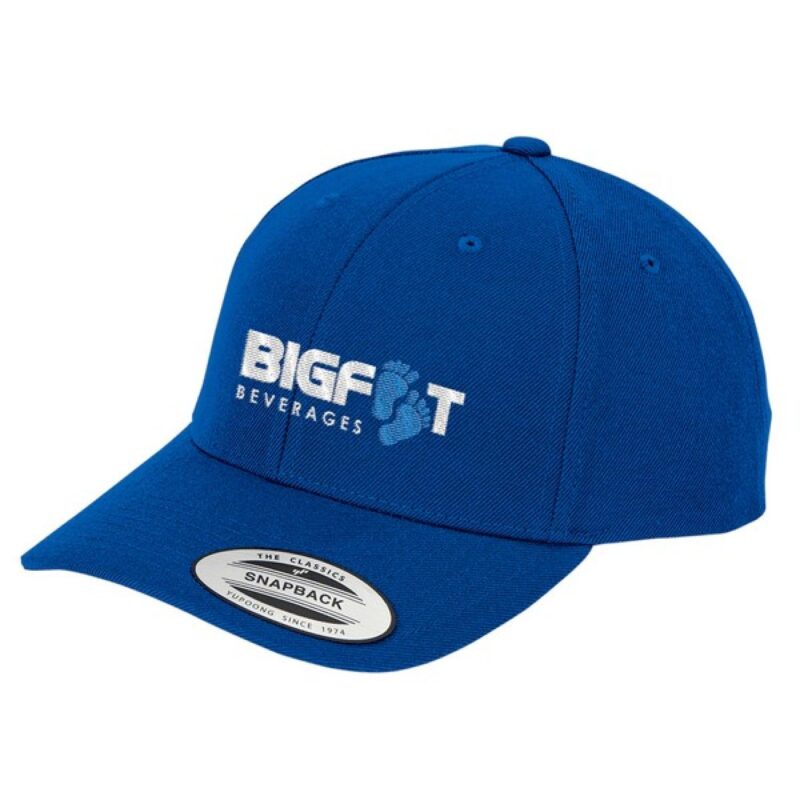 Yupoong Premium Curved Visor Snapback Cap - 3