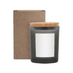 ZEN Niva 6oz Frosted Candle with Cork Lid - 2