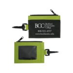 Zippered Id Wallet W/Clip - 3