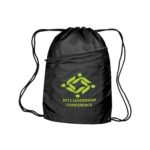 Zippered Sling Bag W/Grommet - 2
