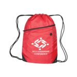 Zippered Sling Bag W/Grommet - 5