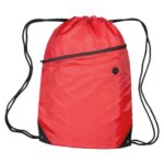 Zippered Sling Bag W/Grommet - 8
