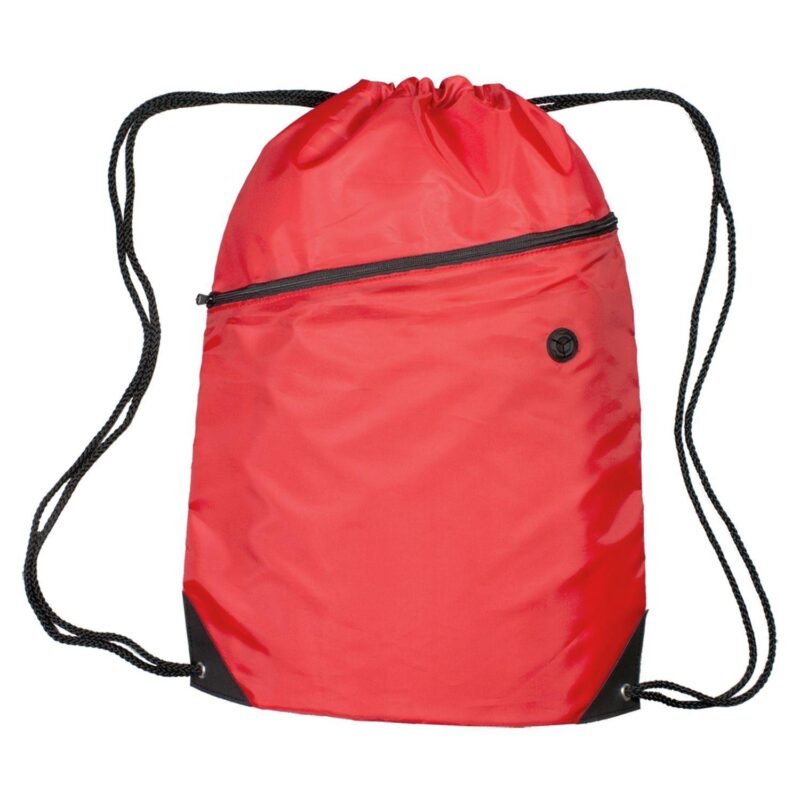 Zippered Sling Bag W/Grommet - 8