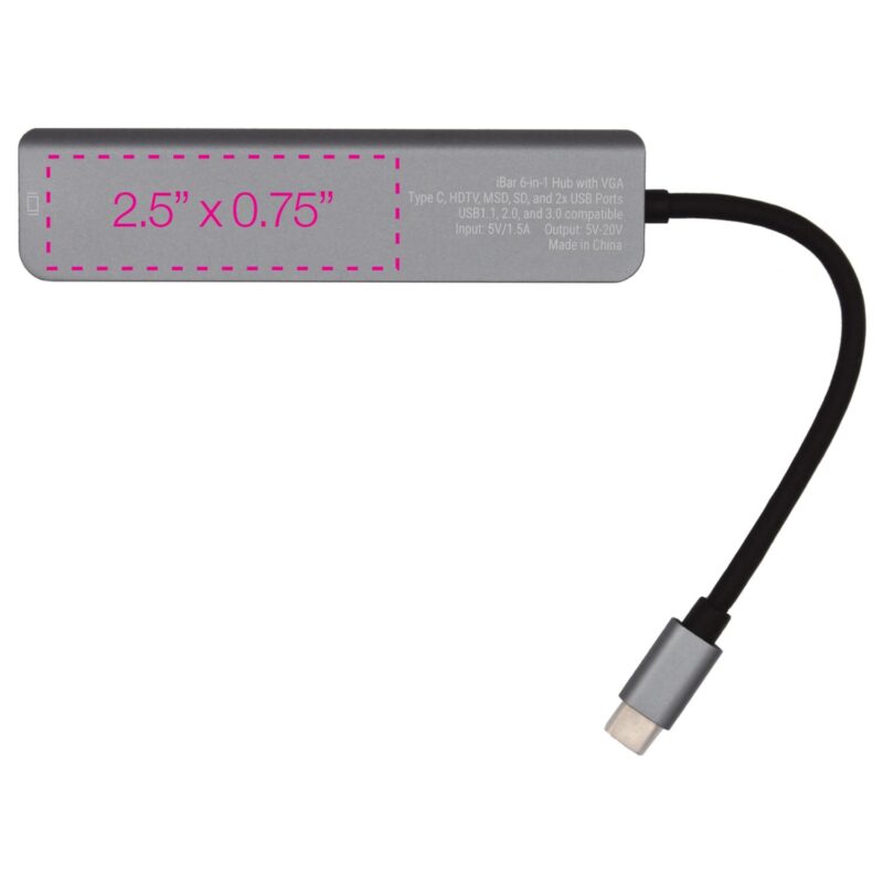 iBar 6-in-1 Hub with HDMI - 5