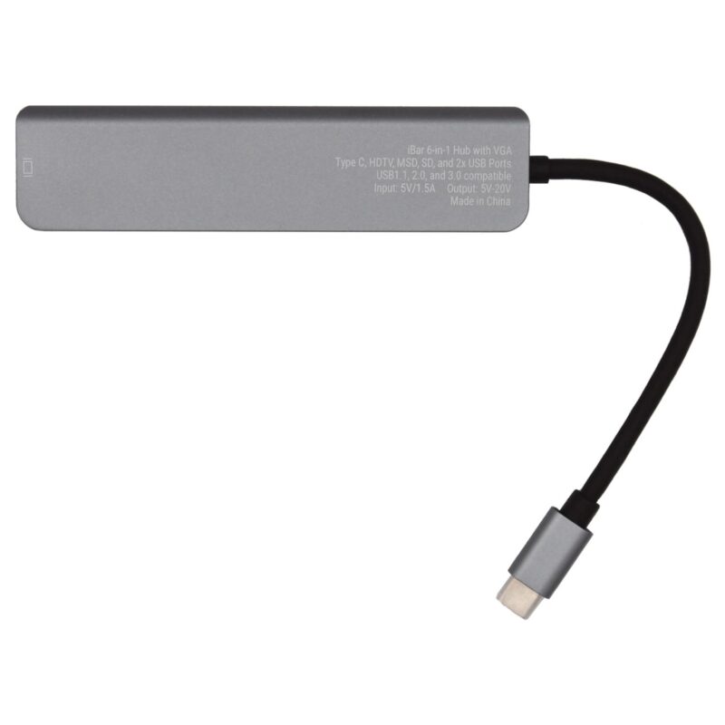 iBar 6-in-1 Hub with HDMI - 6