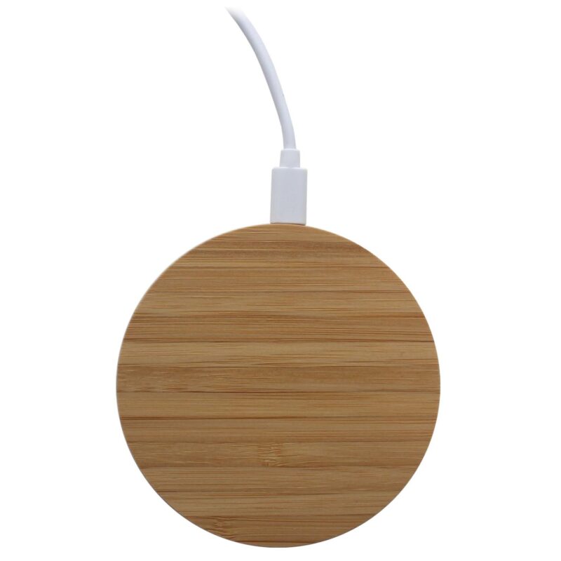iDisc Bamboo 15W Wireless Charger - 5