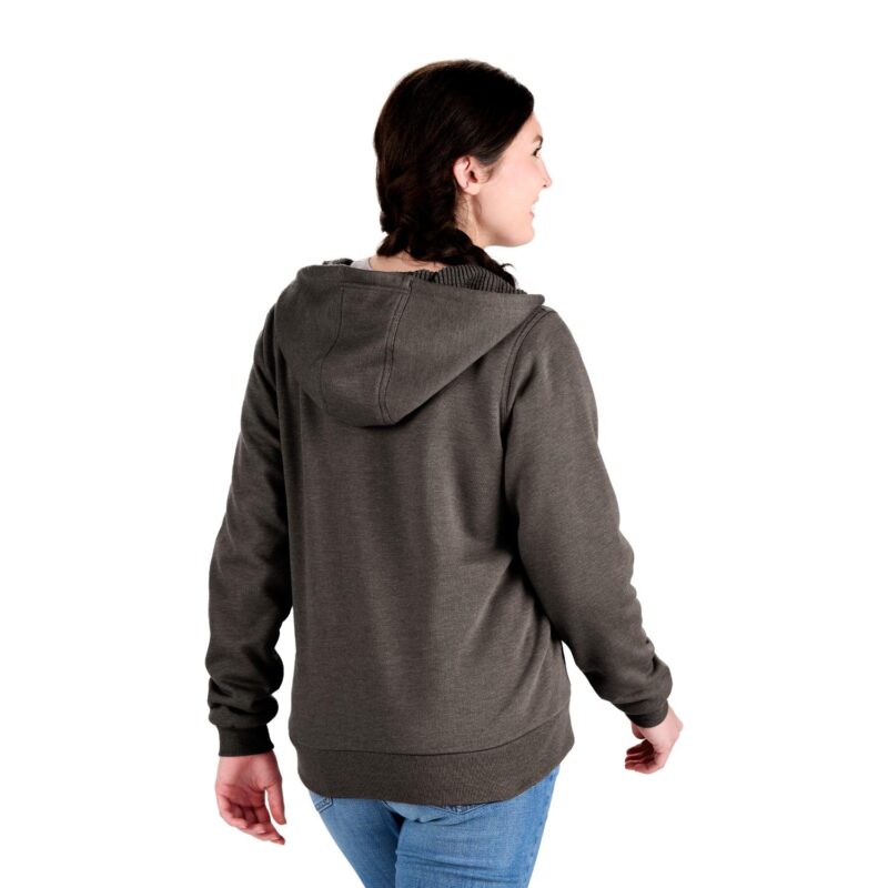 Berne Heritage Grid Fleece-Lined Zip Sweatshirt - Women's - 9