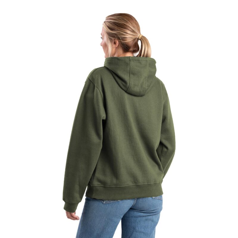 Berne Heritage Zippered Hooded Pullover Sweatshirt - Women's - 3