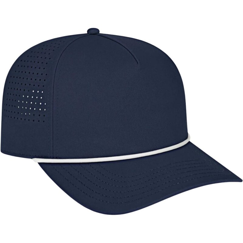 Cap America Summit Perforated Cap with Rope - 8