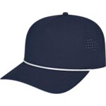 Cap America Summit Perforated Cap with Rope - 9