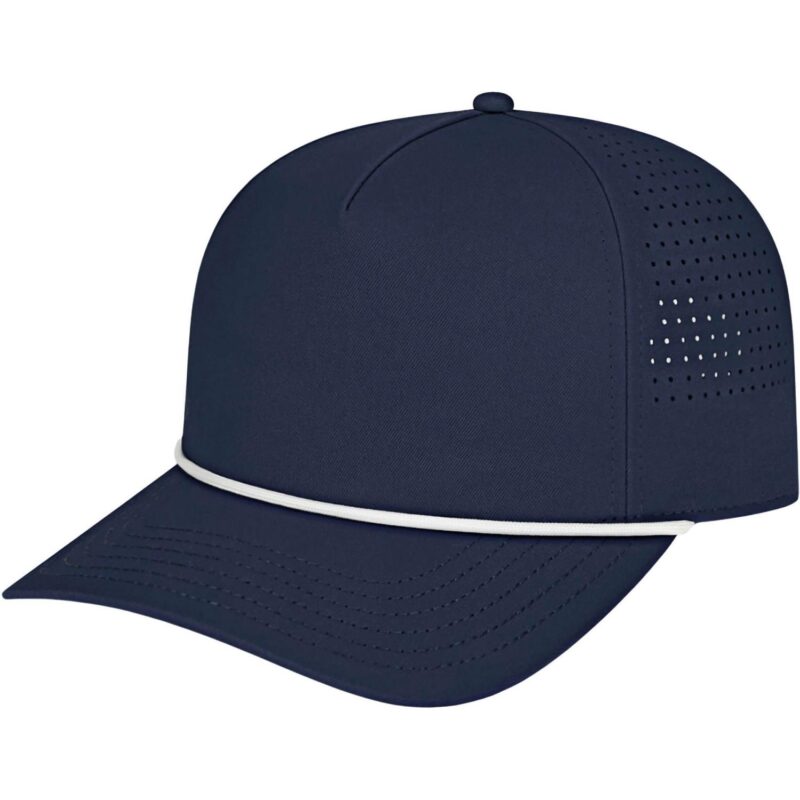 Cap America Summit Perforated Cap with Rope - 9