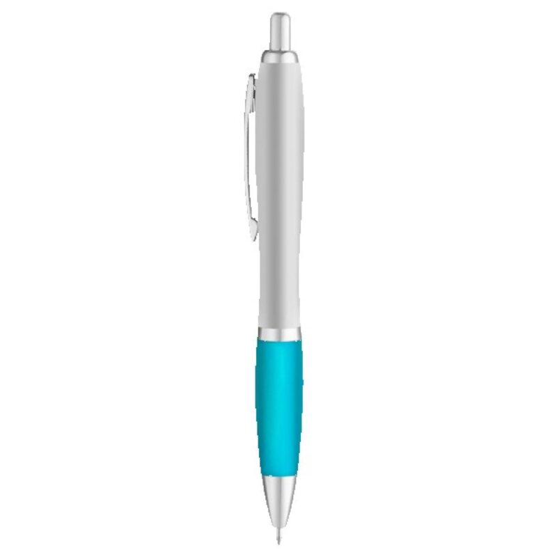 Curvaceous Matte Silver Ballpoint - 3