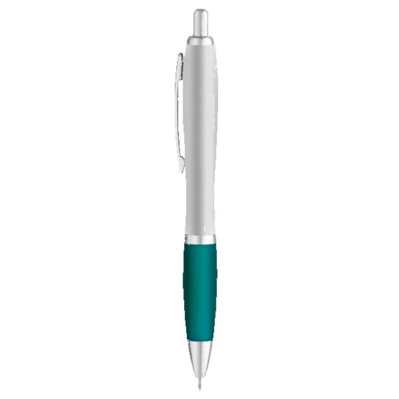 Curvaceous Silver Matte Gel Pen - 1