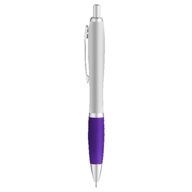 Curvaceous Silver Matte Gel Pen - 6