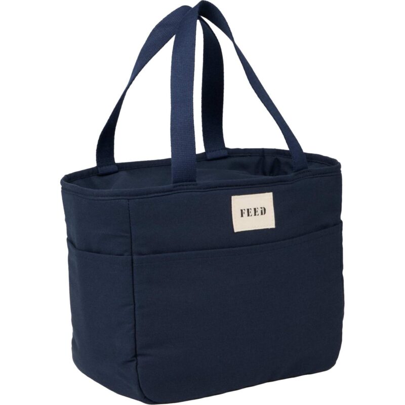 FEED Organic Cotton 9 Can Lunch Cooler - 4
