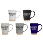 Toledo 15oz Speckle Latte Mug with Natural Bottom