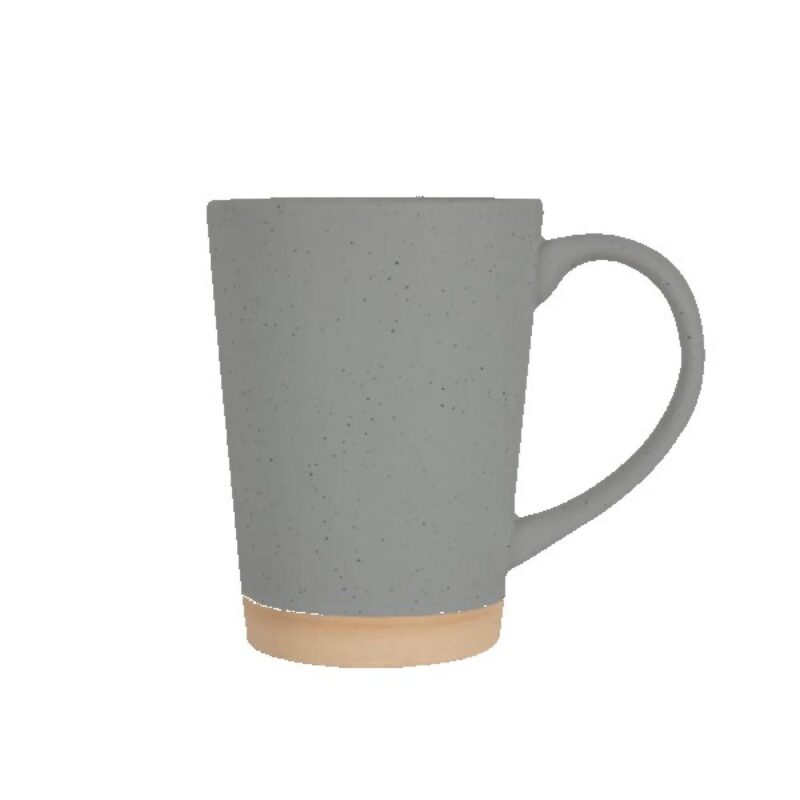 Toledo 15oz Speckle Latte Mug with Natural Bottom - 4