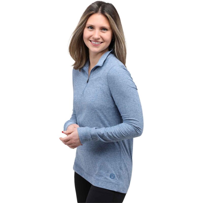 WELLABLE Women's Knit 1/4 Zip - 5