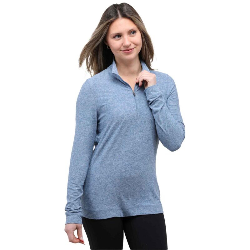 WELLABLE Women's Knit 1/4 Zip - 6