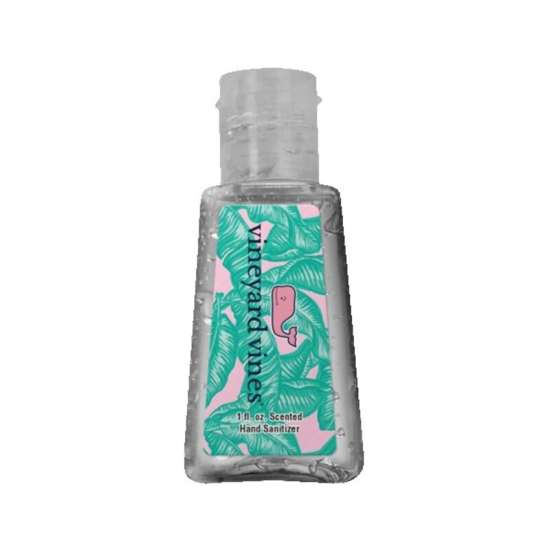 1 oz. Clear Sanitizer in Trapezoid Bottle - 6