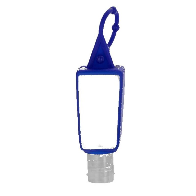1 oz Single Color Moisture Bead Sanitizer in Trapezoid Bottle + Sleeve - 1