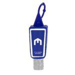1 oz Single Color Moisture Bead Sanitizer in Trapezoid Bottle + Sleeve - 9