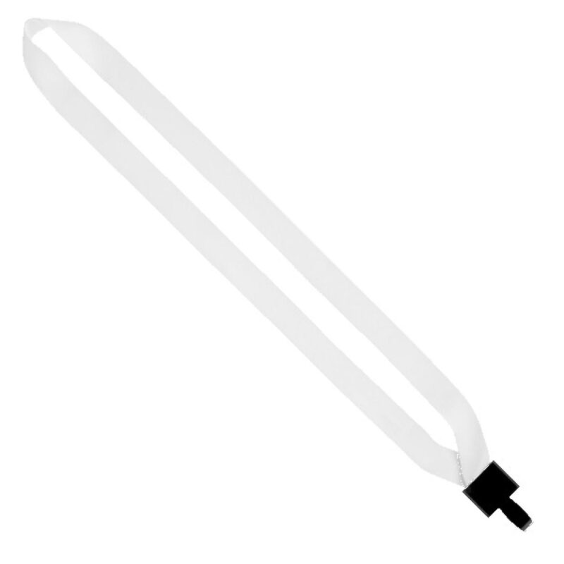 3/4" Dye-Sublimation Lanyard with Non-Swivel Plastic Hook - 1