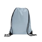 Centauri Recycled Black Trim Drawstring Bag - 3