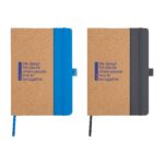 Hickory Cork & Recycled PU Notebook
