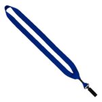 3/4" Polyester Lanyard with Bulldog Clip - 5
