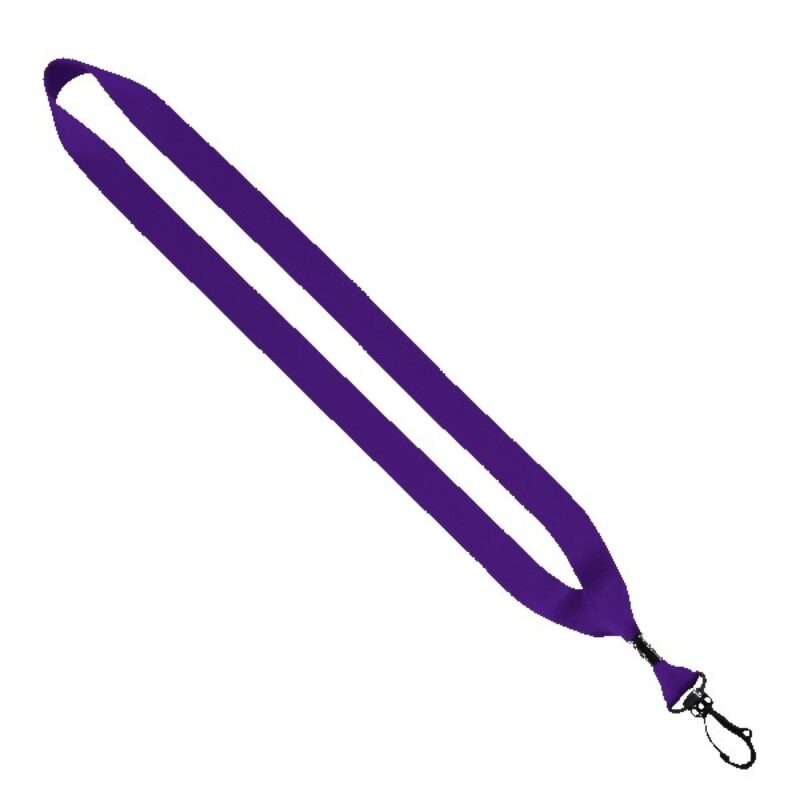 3/4" Polyester Lanyard with Swivel Snap Hook - 6